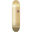 Rad Blank Logo Skateboard Deck - Natural 8''