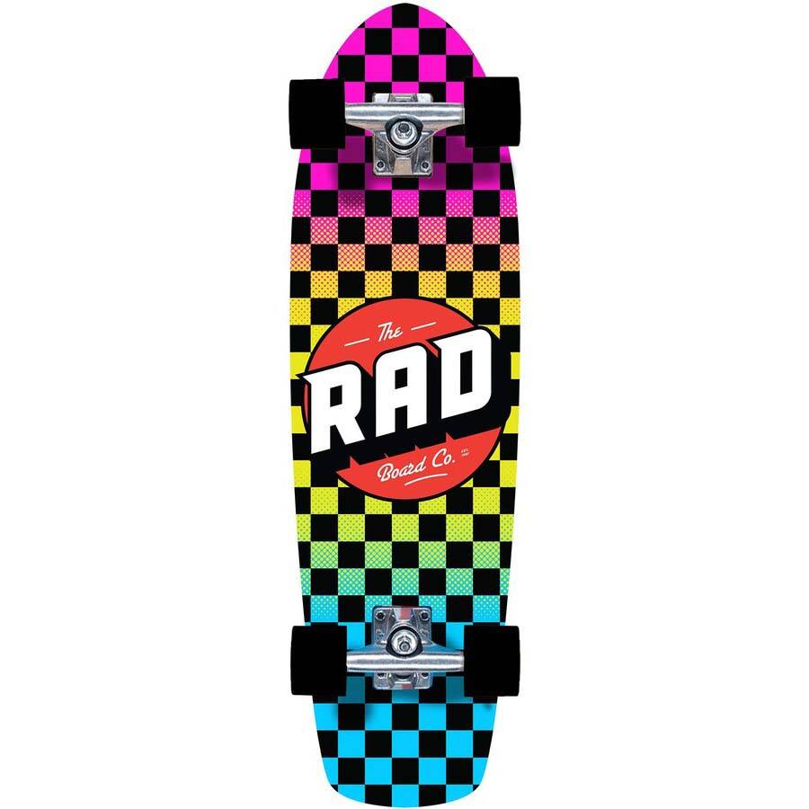 Rad Retro Roller Complete Cruiser - Neon Fade 28.5"
