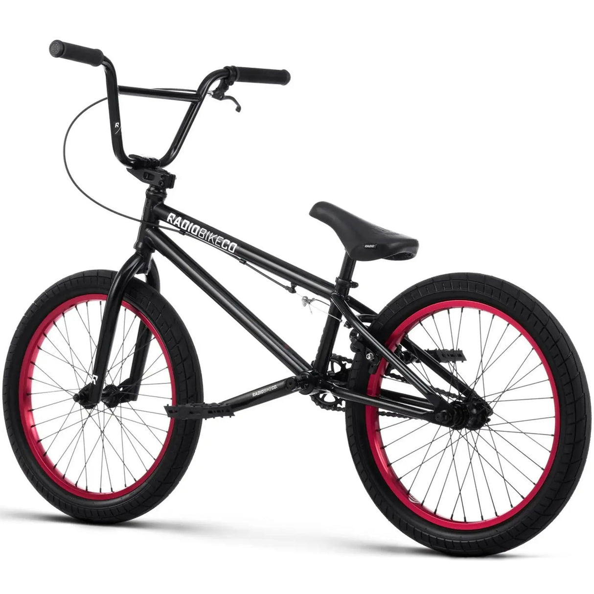 Radio Saiko 20" Complete Freestyle BMX - Black/Red