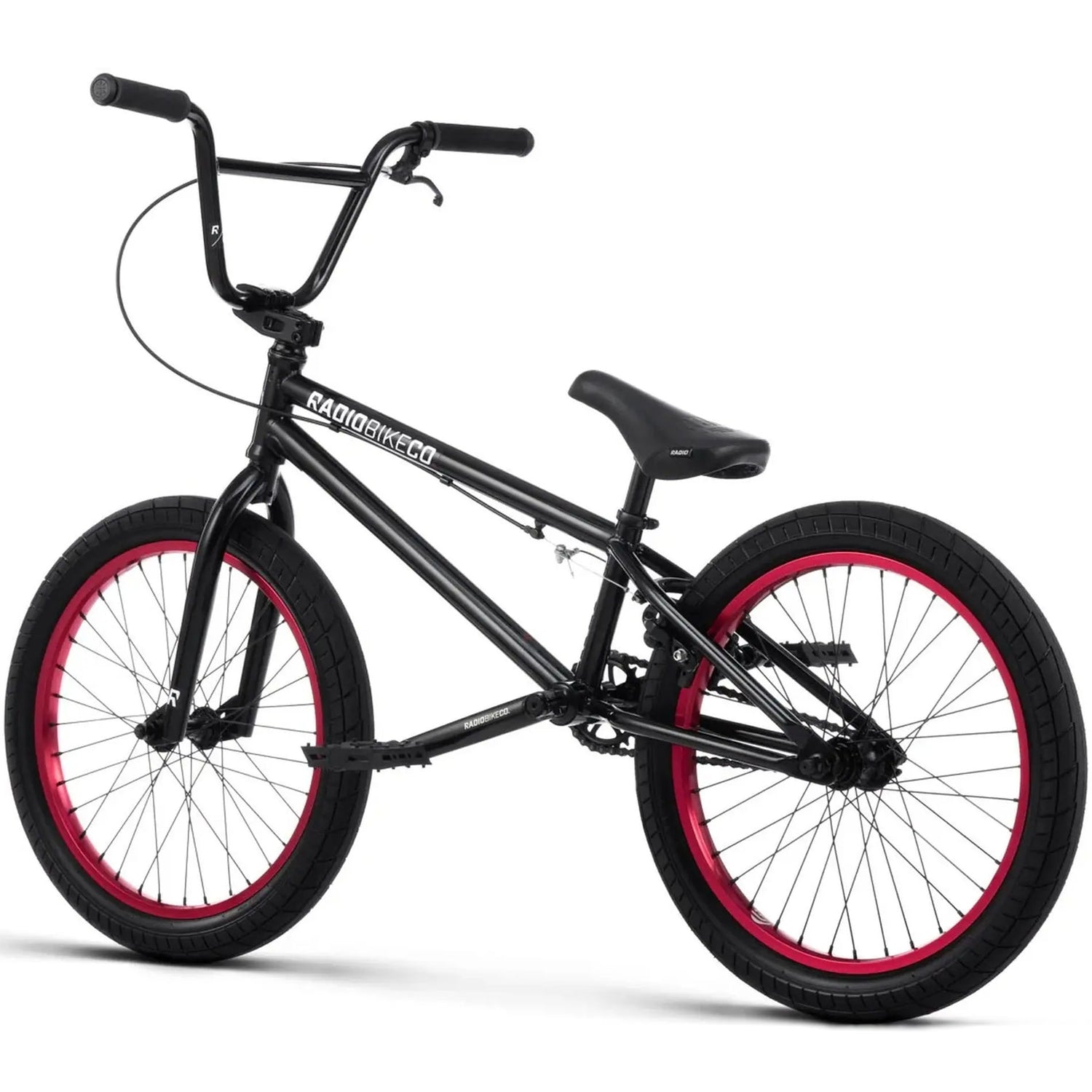 Radio Saiko 20" Complete Freestyle BMX - Black/Red