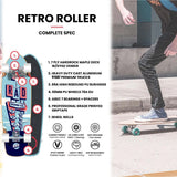 Rad Cherry Blossom Cali Cruiser Complete - Black/Red 9.125"
