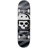 Rampage Bonehead Complete Skateboard 7.75'' - Black