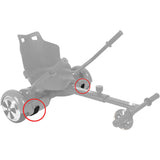 Rampage K1 Black Hoverkart Straps (Pair) - Standard
