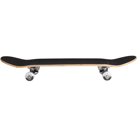 Rampage Plain Third Complete Skateboard - Black 8"