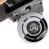 Rampage Plain Third Complete Skateboard - Black 8"