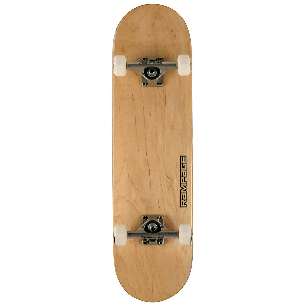 Rampage Stain Premium Complete Skateboard - Natural 8.25''