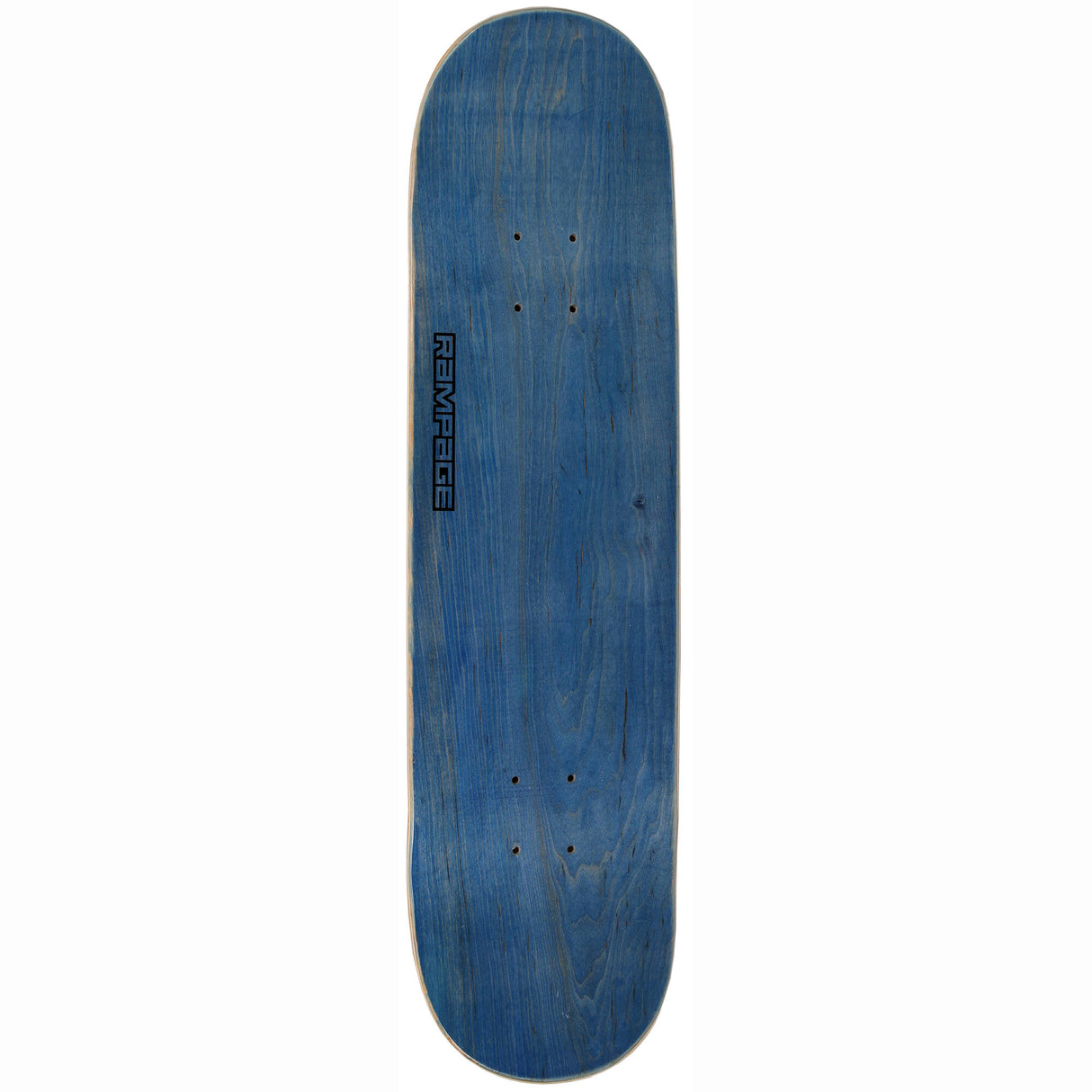Rampage FTP Skateboard Deck - Blue 8''