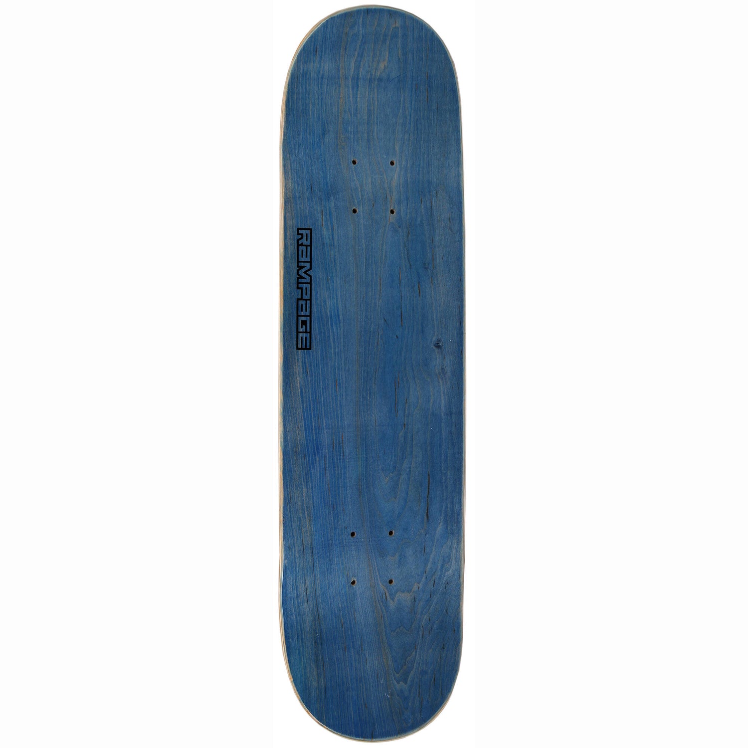 Rampage FTP Skateboard Deck - Blue 8.25''