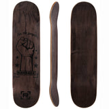 Rampage FTP Skateboard Deck - Charcoal 8''