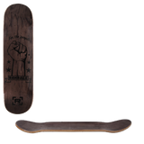 Rampage FTP Skateboard Deck - Charcoal 8''