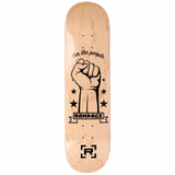 Rampage FTP Skateboard Deck - Natural 7.75''