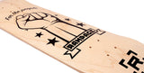 Rampage FTP Skateboard Deck - Natural 7.75''