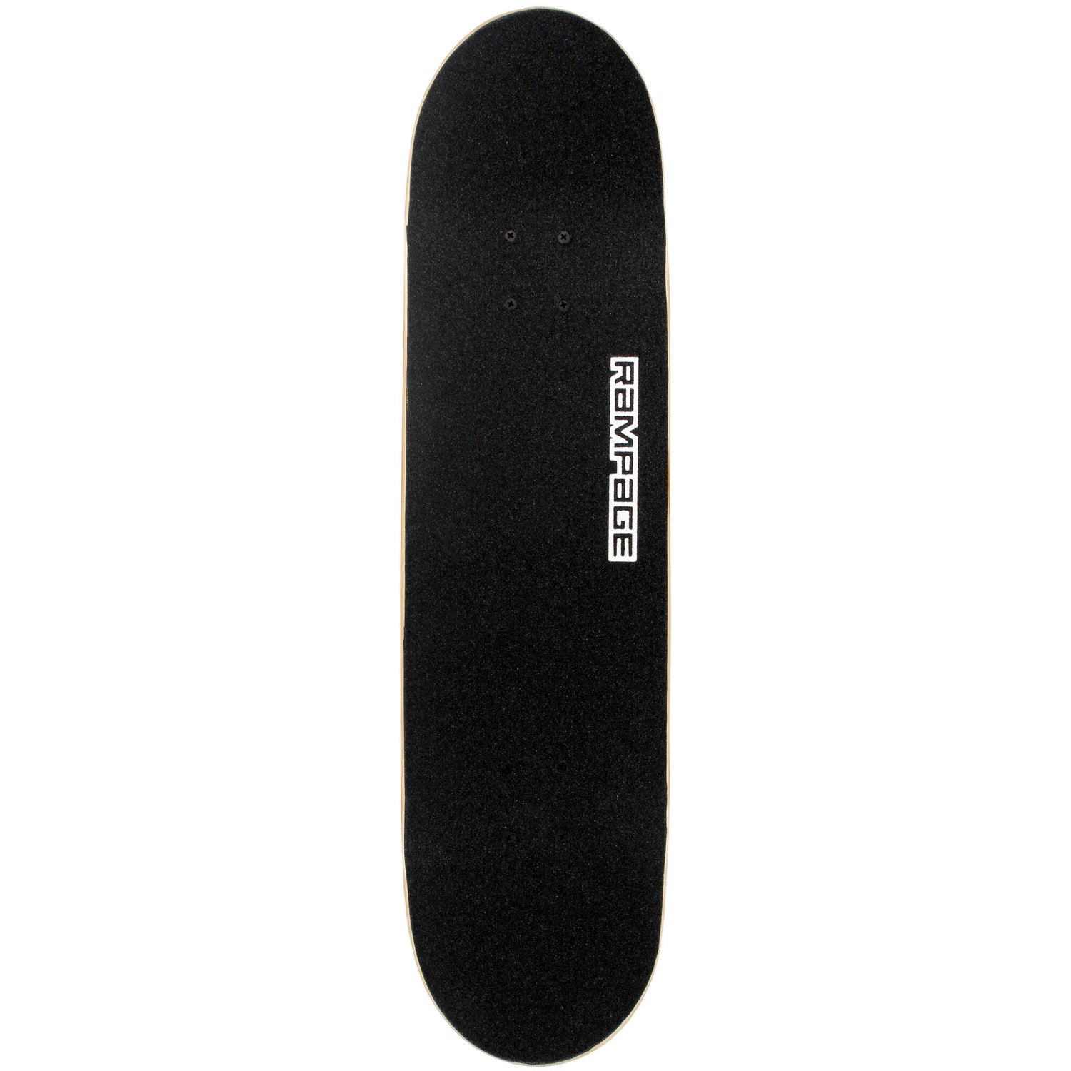 Rampage Glitch Delete Complete Skateboard - White 8''