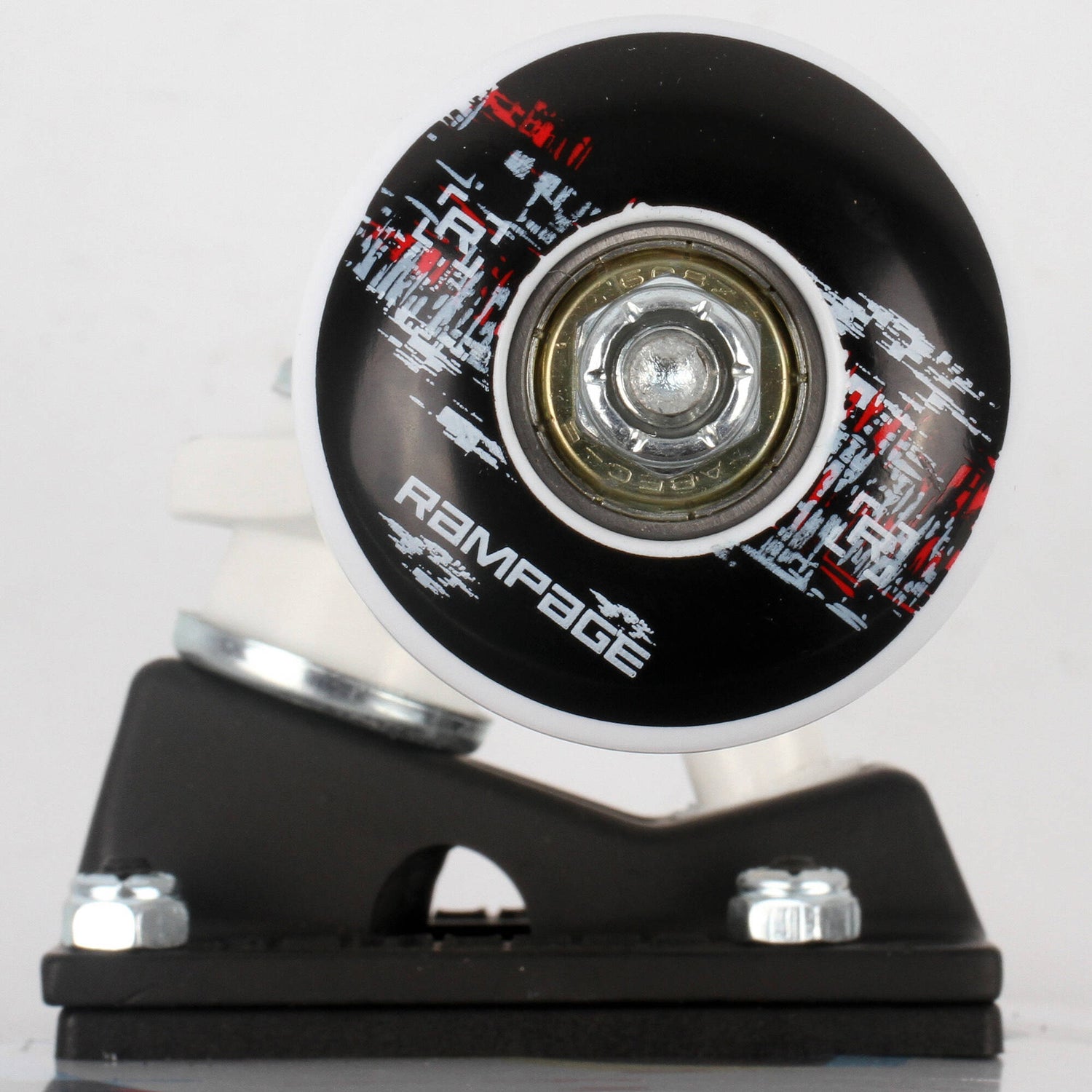 Rampage Glitch Logo Complete Skateboard - Multi 8''