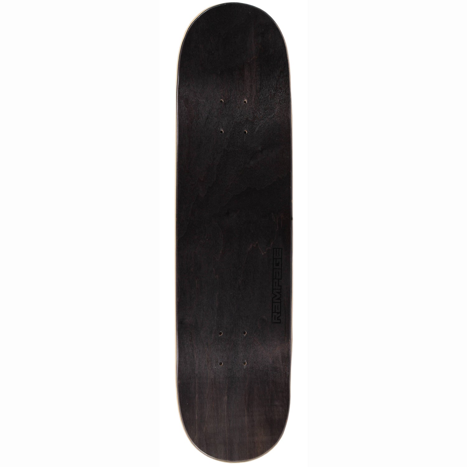 Rampage Lunar Skateboard Deck - Black 8''