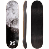 Rampage Lunar Skateboard Deck - Black 8.25''