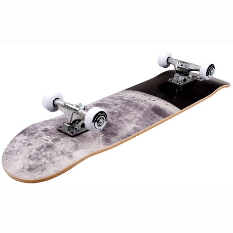 Rampage Moonscape Complete Skateboard - Black 8''