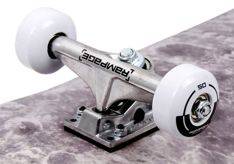 Rampage Moonscape Complete Skateboard - Black 8''