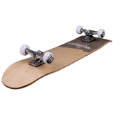 Rampage Plain Third Complete Skateboard - Natural/Black 8''