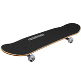 Rampage Plain Third Complete Skateboard - Natural/Black 8''
