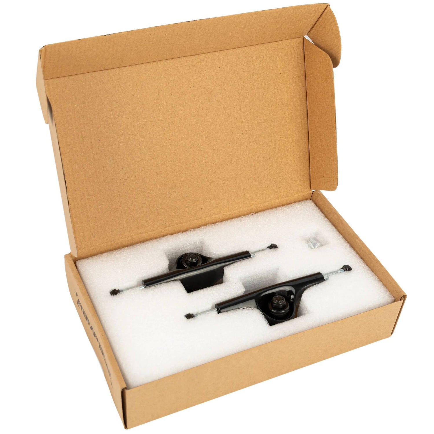 Rampage Rasp Skateboard Trucks - Black 5.25''