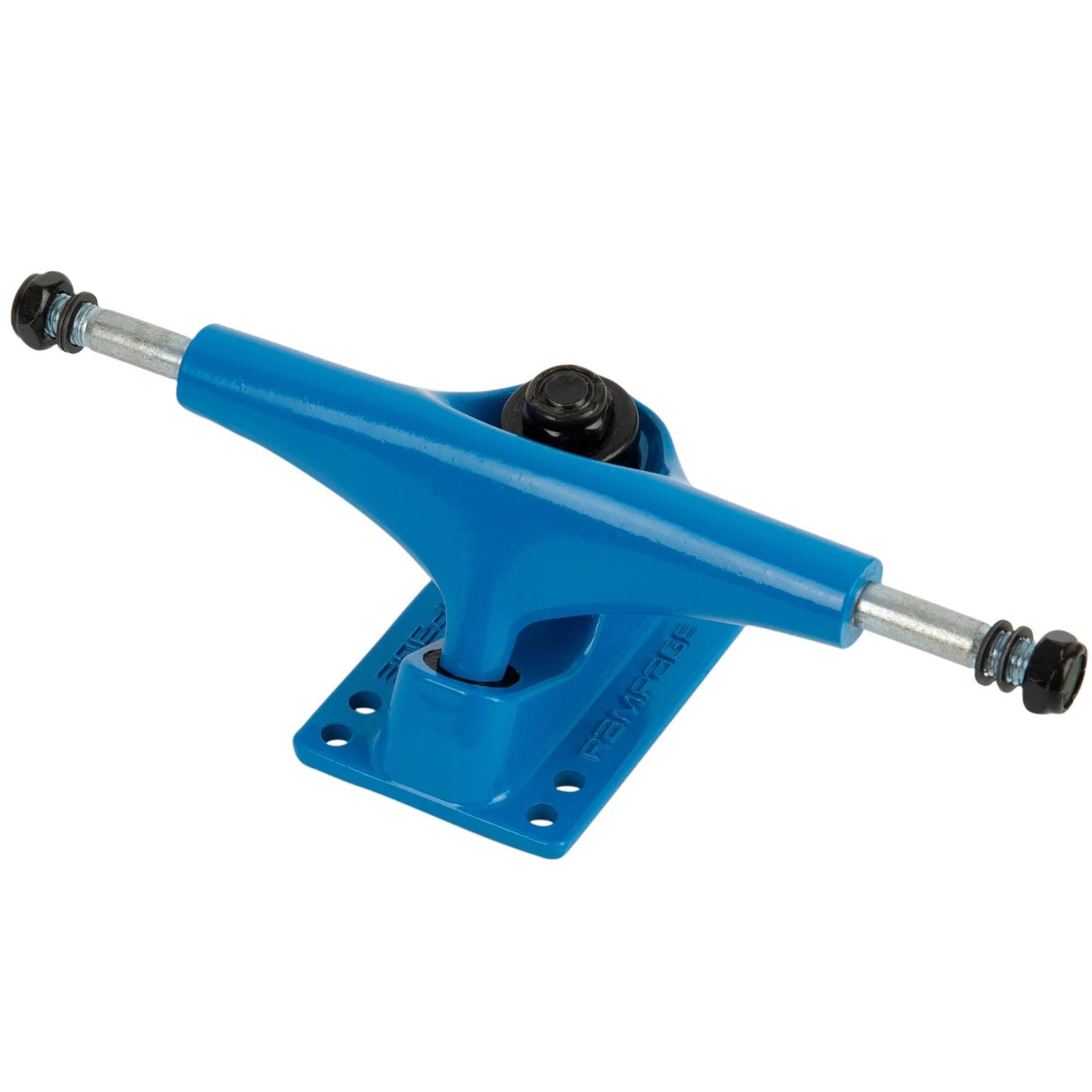 Rampage Rasp Skateboard Trucks - Blue 5''