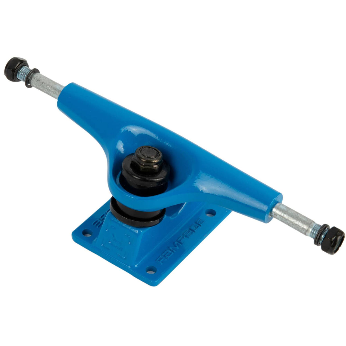 Rampage Rasp Skateboard Trucks - Blue 5''