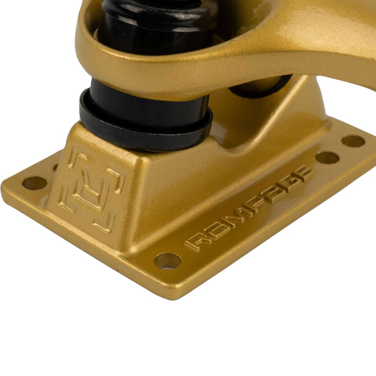 Rampage Rasp Skateboard Trucks - Gold 5.5''