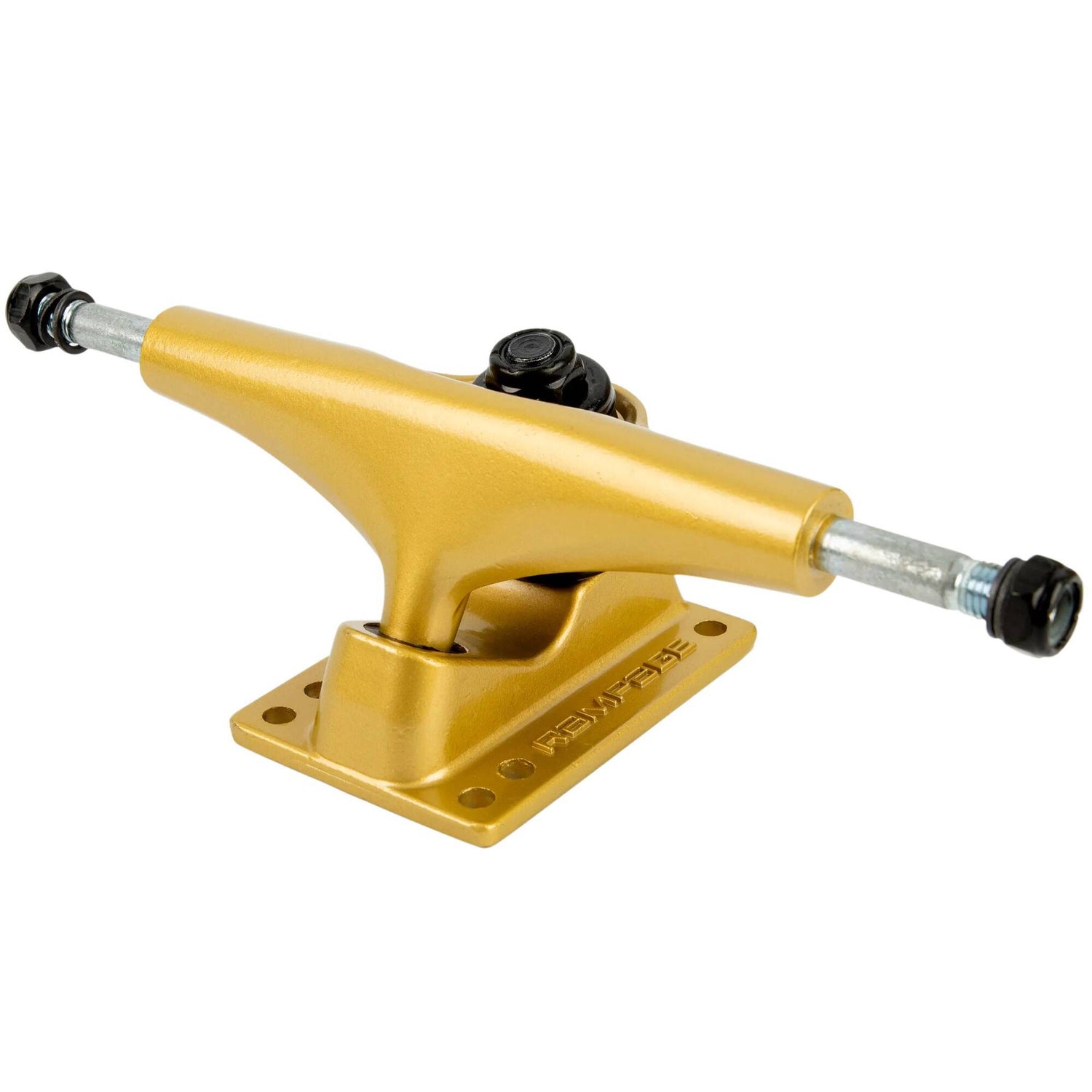 Rampage Rasp Skateboard Trucks - Gold 5''