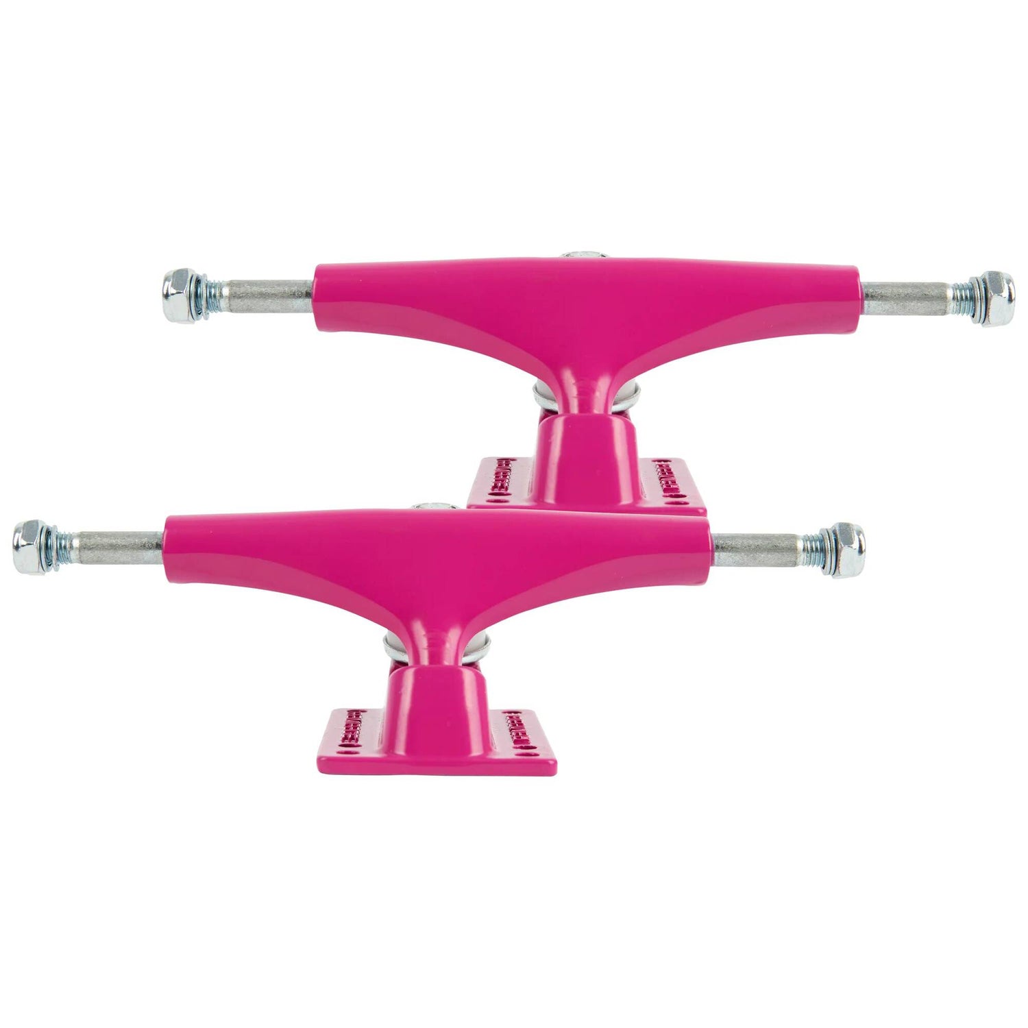 Rampage Rasp Skateboard Trucks - Pink 5.5''