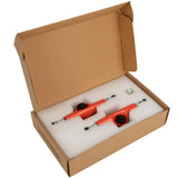 Rampage Rasp Skateboard Trucks - Fire Red 5''