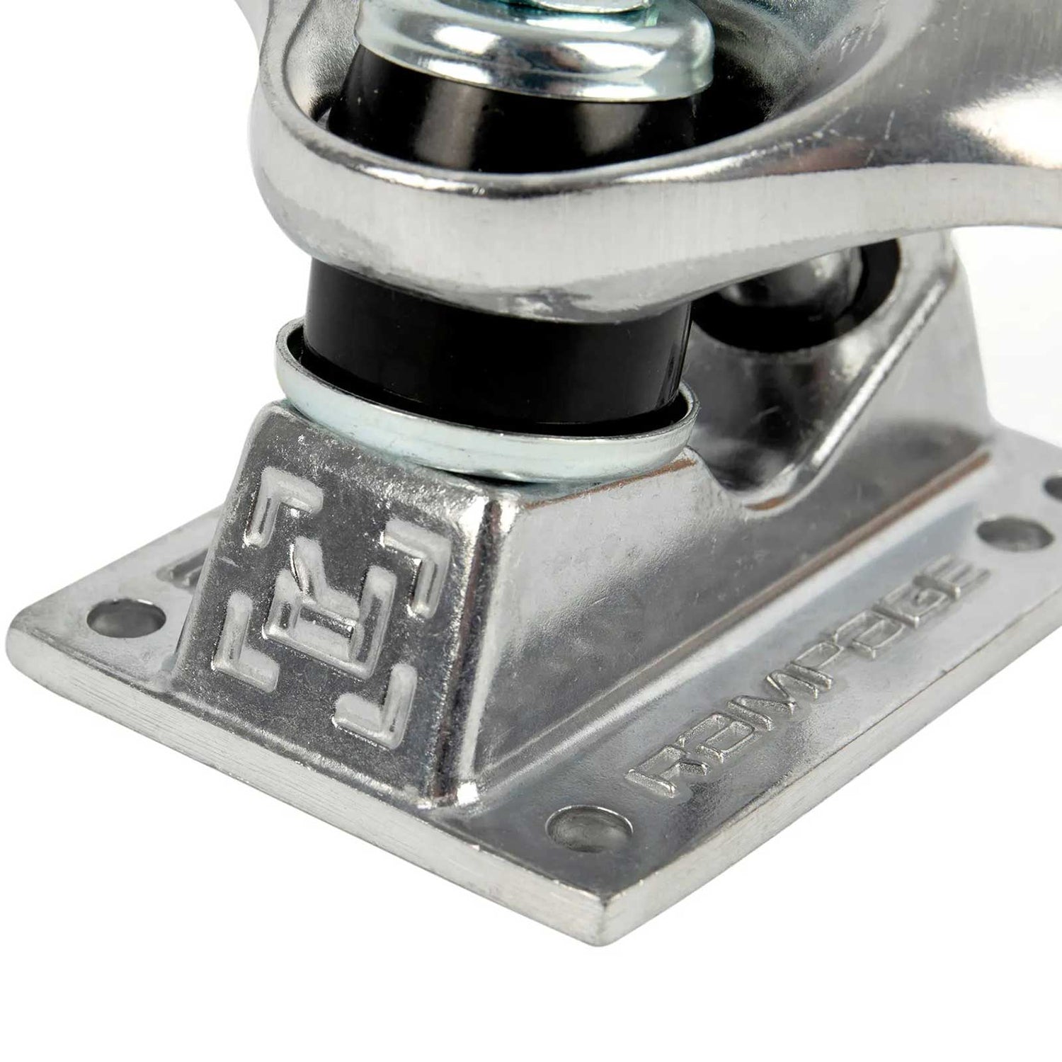 Rampage Rasp Skateboard Trucks - Silver 5.25''
