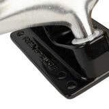 Rampage Rasp Skateboard Trucks - Silver/Black 5.25''