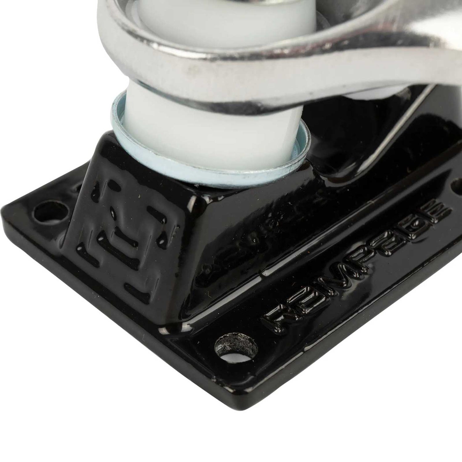 Rampage Rasp Skateboard Trucks - Silver/Black 5.25''
