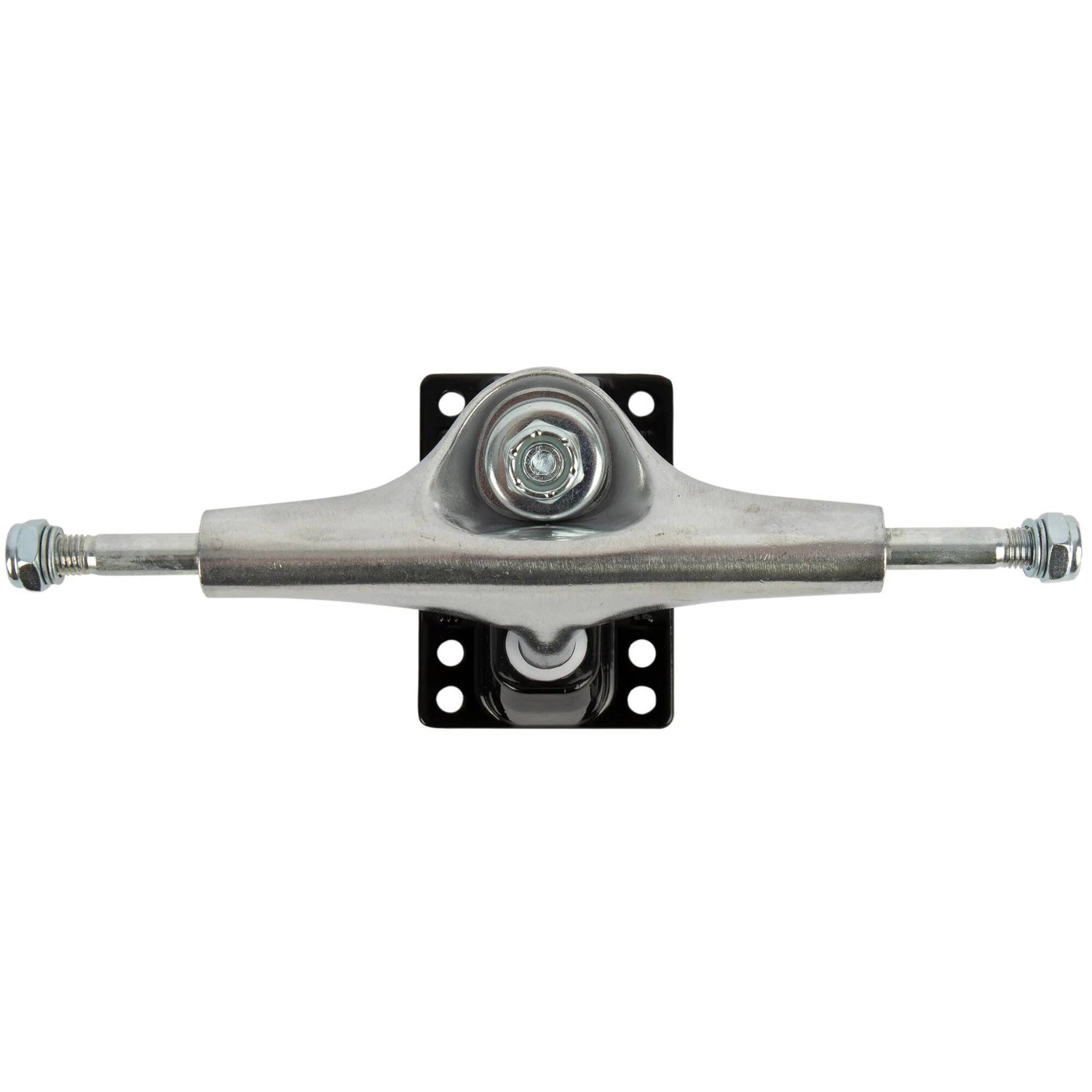 Rampage Rasp Skateboard Trucks - Silver/Black 5.25''