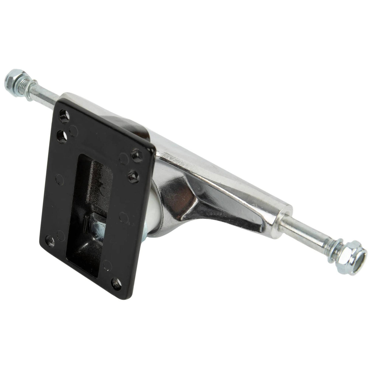 Rampage Rasp Skateboard Trucks - Silver/Black 5.25''