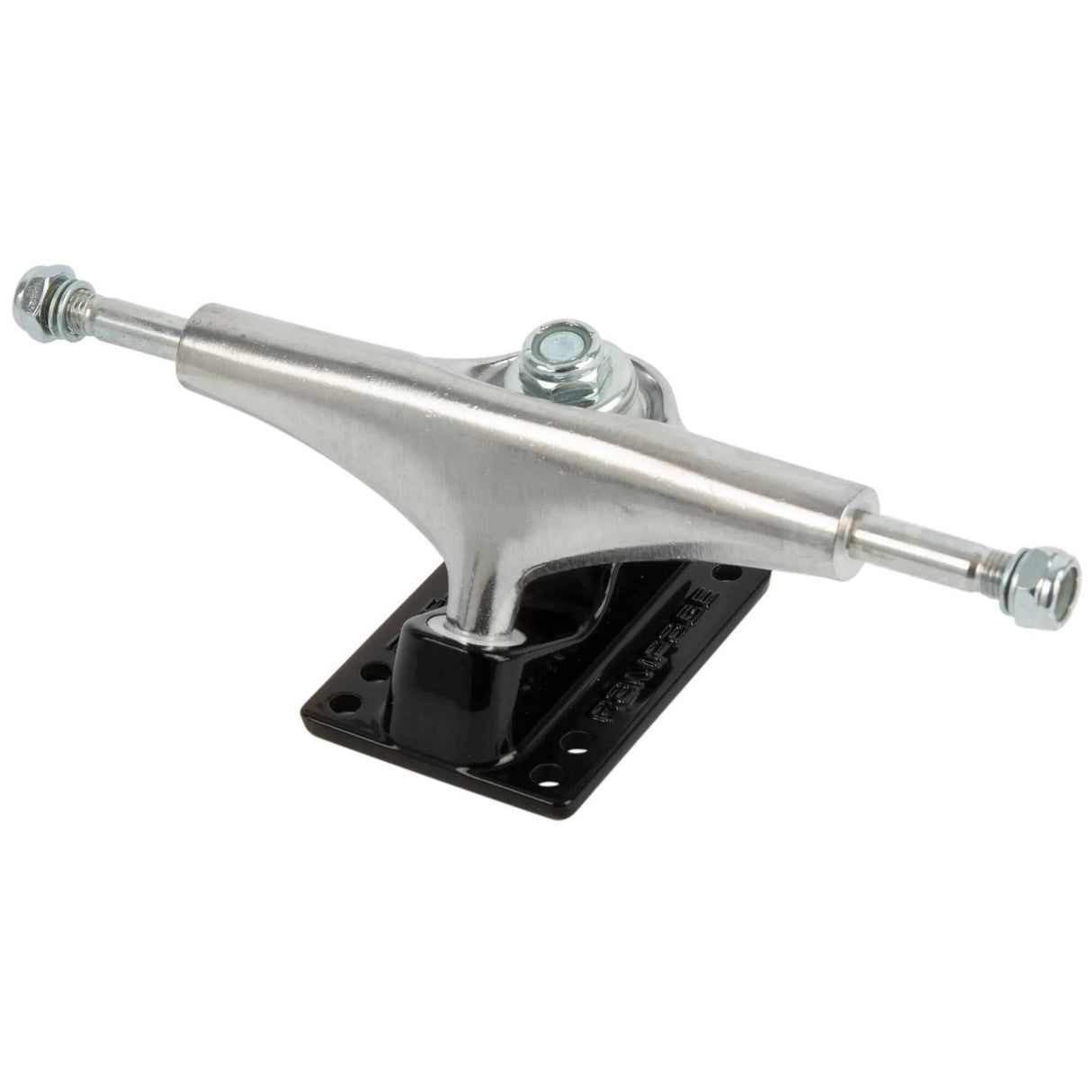 Rampage Rasp Skateboard Trucks - Silver/Black 5.5''