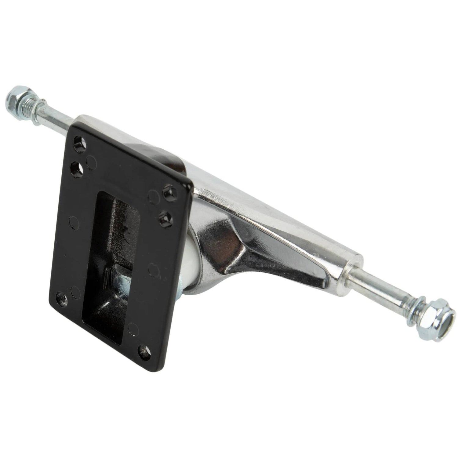 Rampage Rasp Skateboard Trucks - Silver/Black 5''