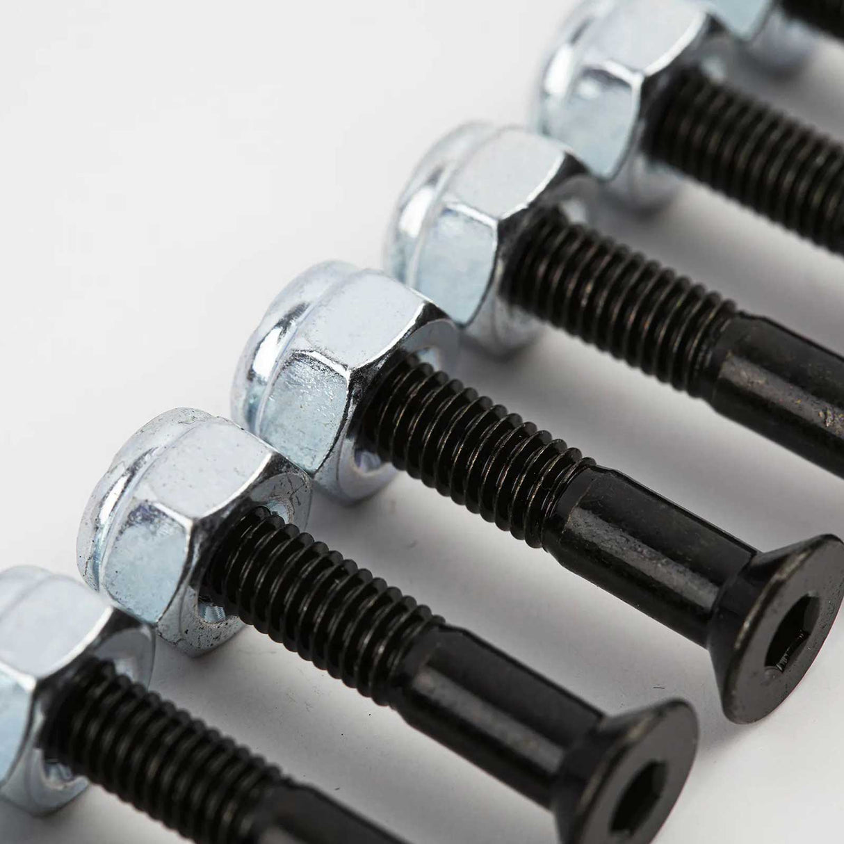 Rampage Rasp Skateboard Trucks - Black 5.25''