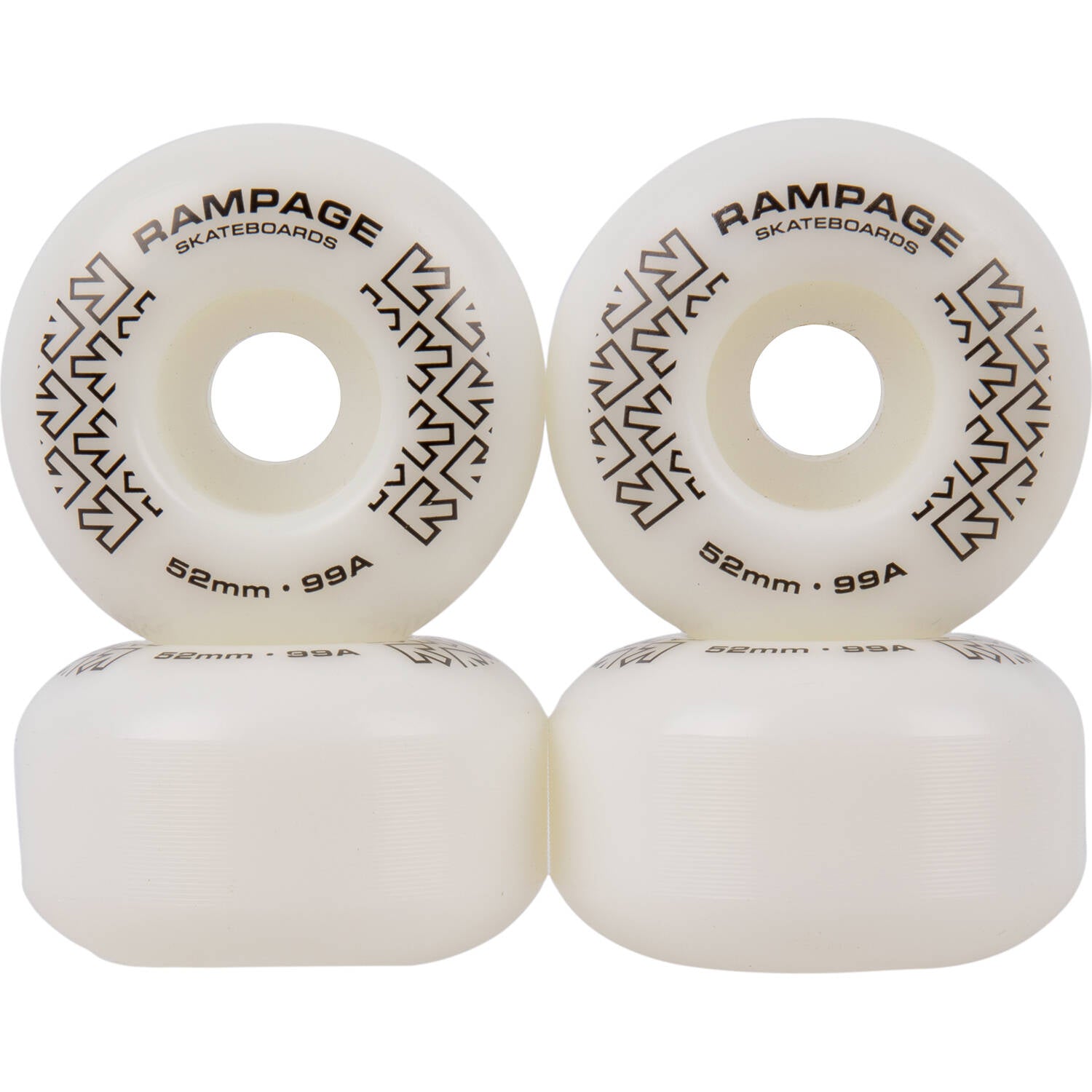 Rampage Stain Custom Skateboard - Natural 8.25"