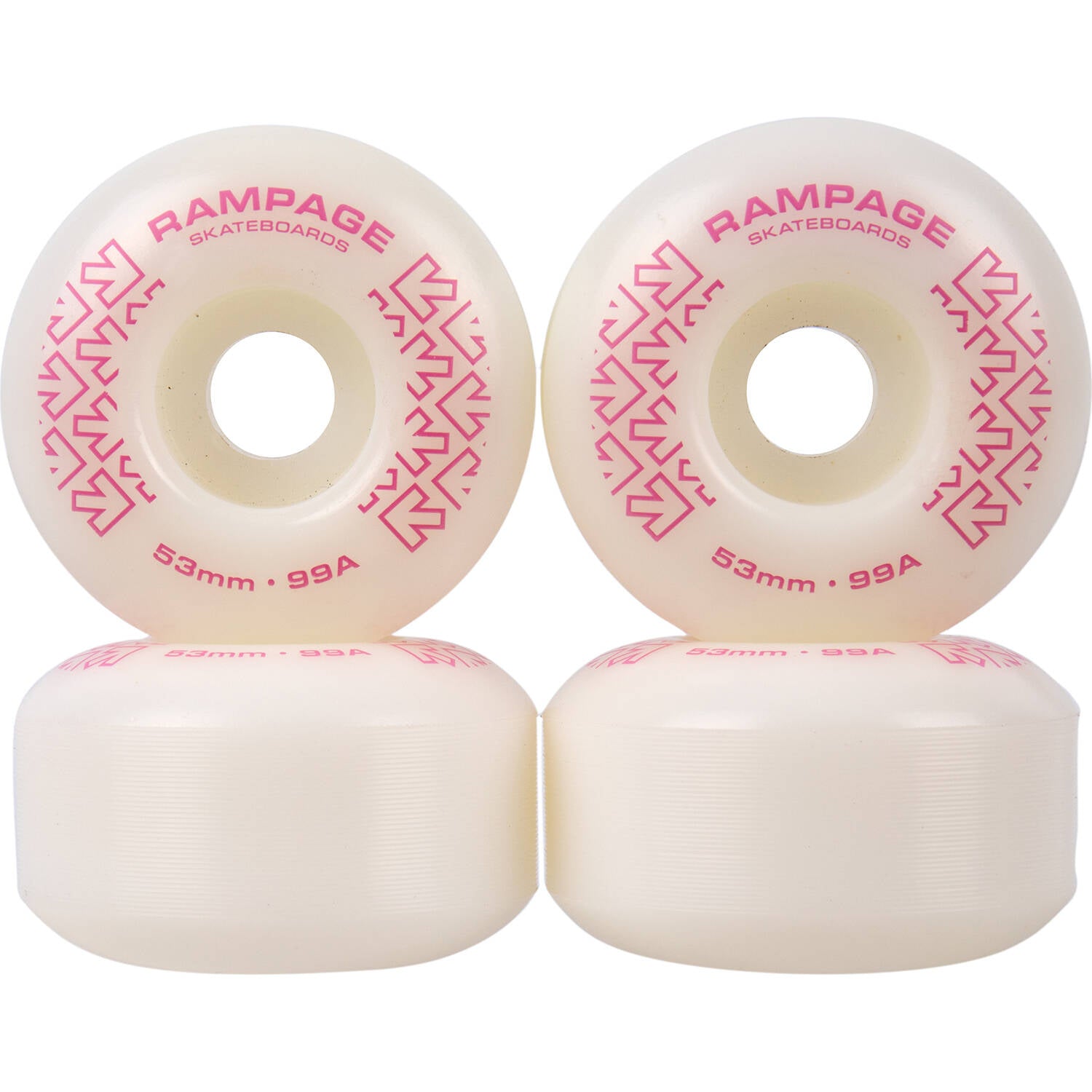 Rampage Liquid Fusion Custom Skateboard - Multi/Pink 7.75"