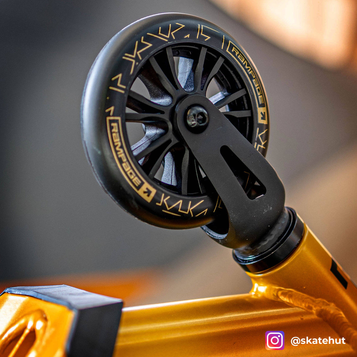 Rampage R1 Stunt Scooter - Gold Fade