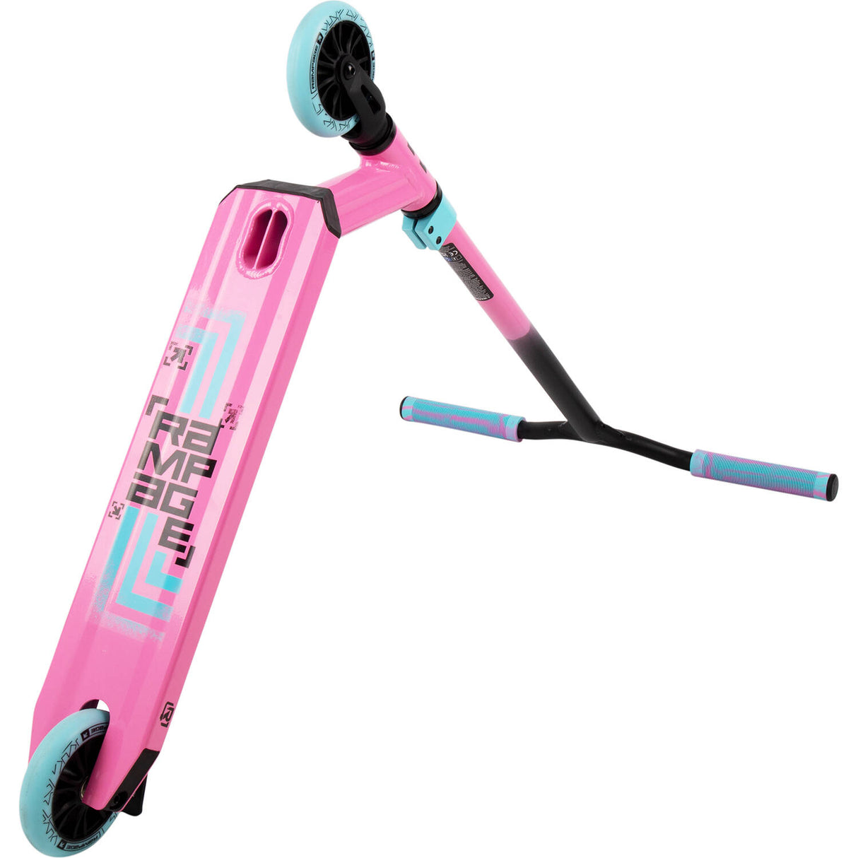 Rampage R1 Stunt Scooter - Pink/Teal Fade