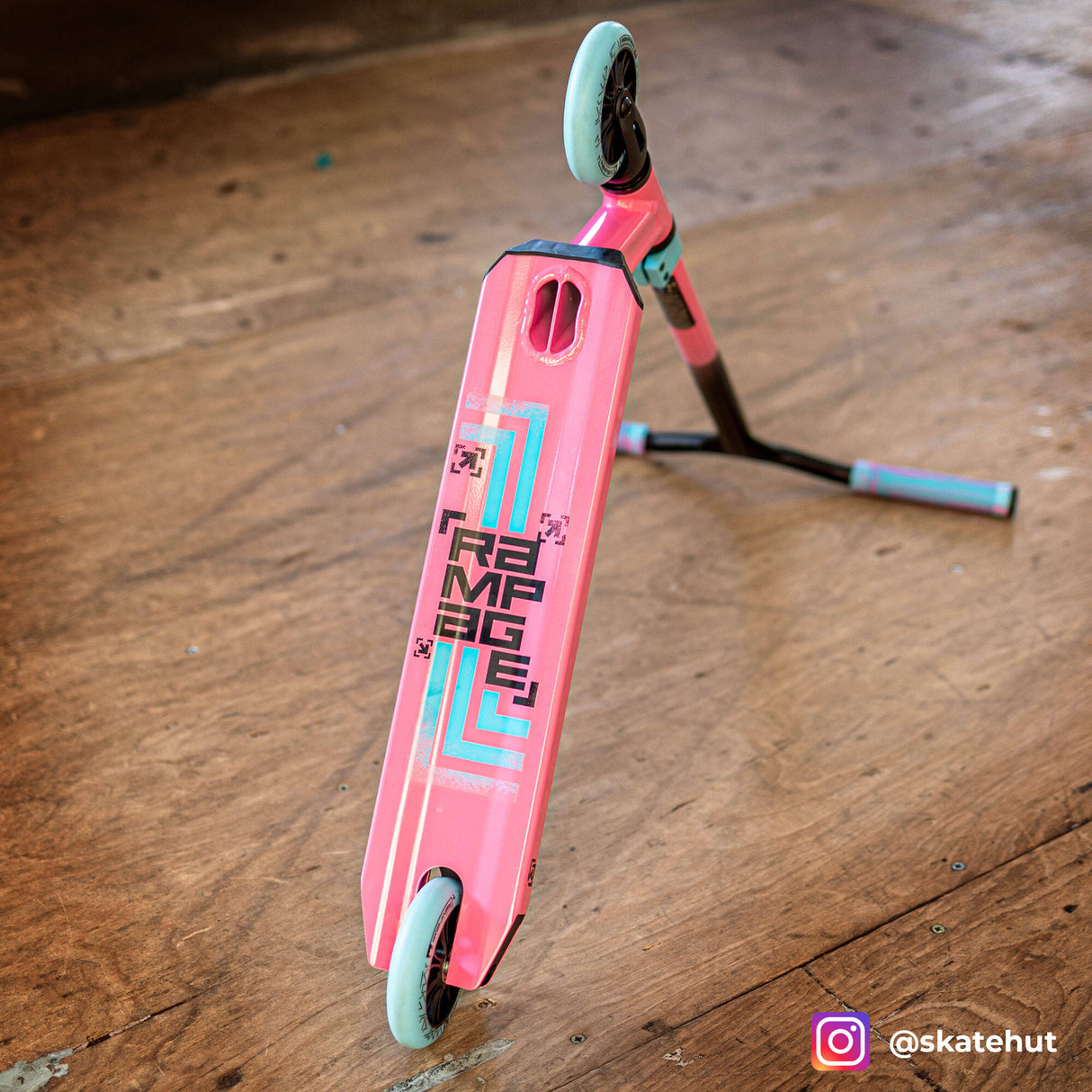 Rampage R1 Stunt Scooter - Pink/Teal Fade