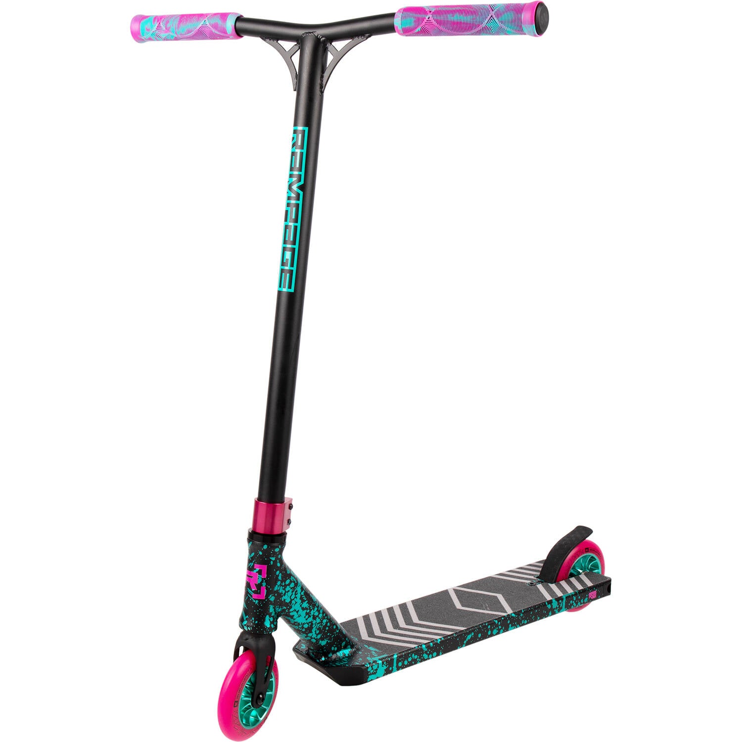 Rampage R2 Stunt Scooter - Ano Splat Teal