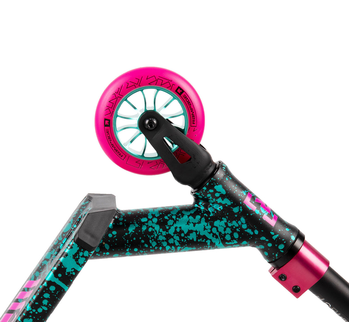 Rampage R2 Stunt Scooter - Ano Splat Teal