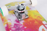 Rampage Tie Dye Burst Premium Complete Skateboard - 8''
