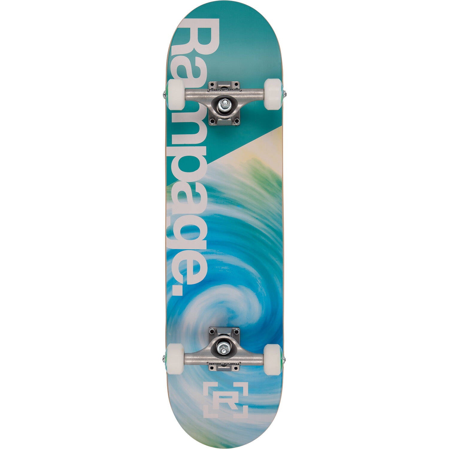 Rampage Tie Dye Tornado Complete Skateboard - 8''