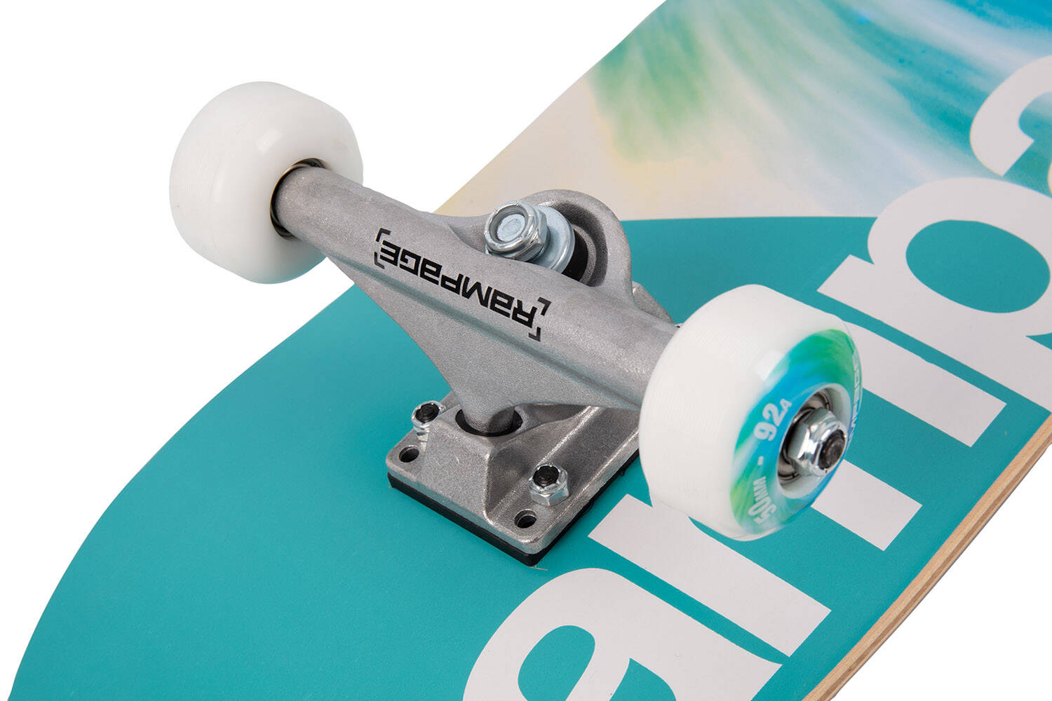 Rampage Tie Dye Tornado Premium Complete Skateboard - 8''