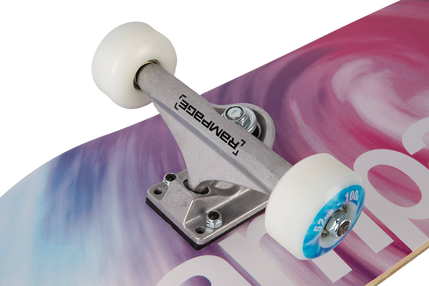 Rampage Tie Dye Vortex Premium Complete Skateboard - 8"